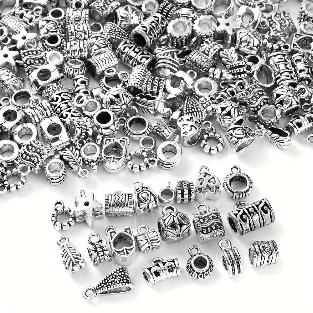 Random Mix Vintage Metal Beads and Pendants