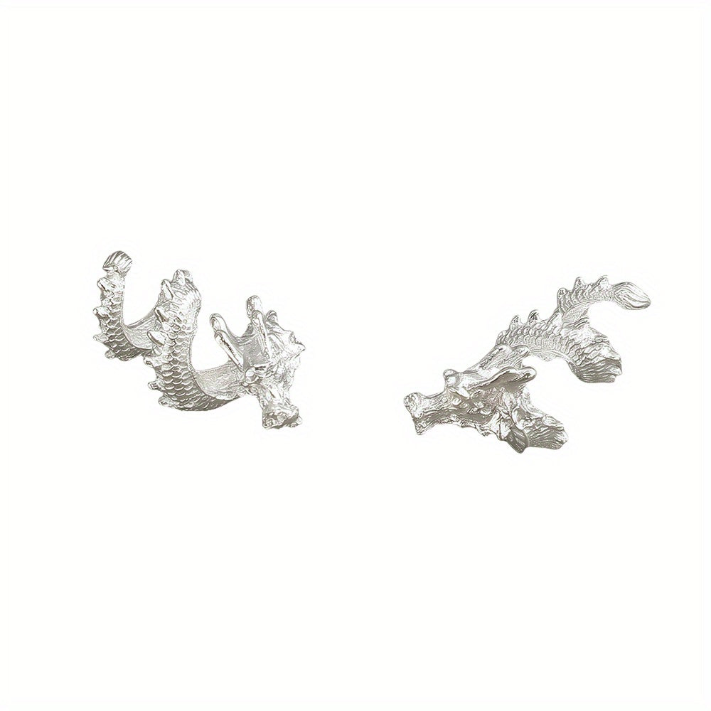 14x26mm Spiral Dragon Alloy Spacer Beads