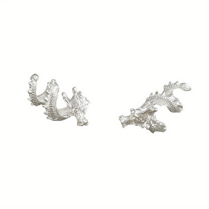 14x26mm Spiral Dragon Alloy Spacer Beads