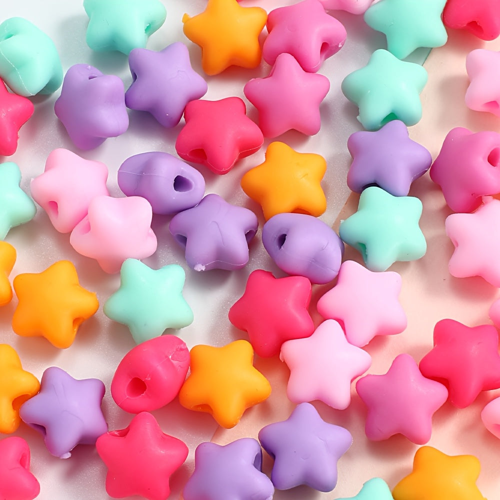 4 Colors Mix Flat Round Silicone Spacer Beads