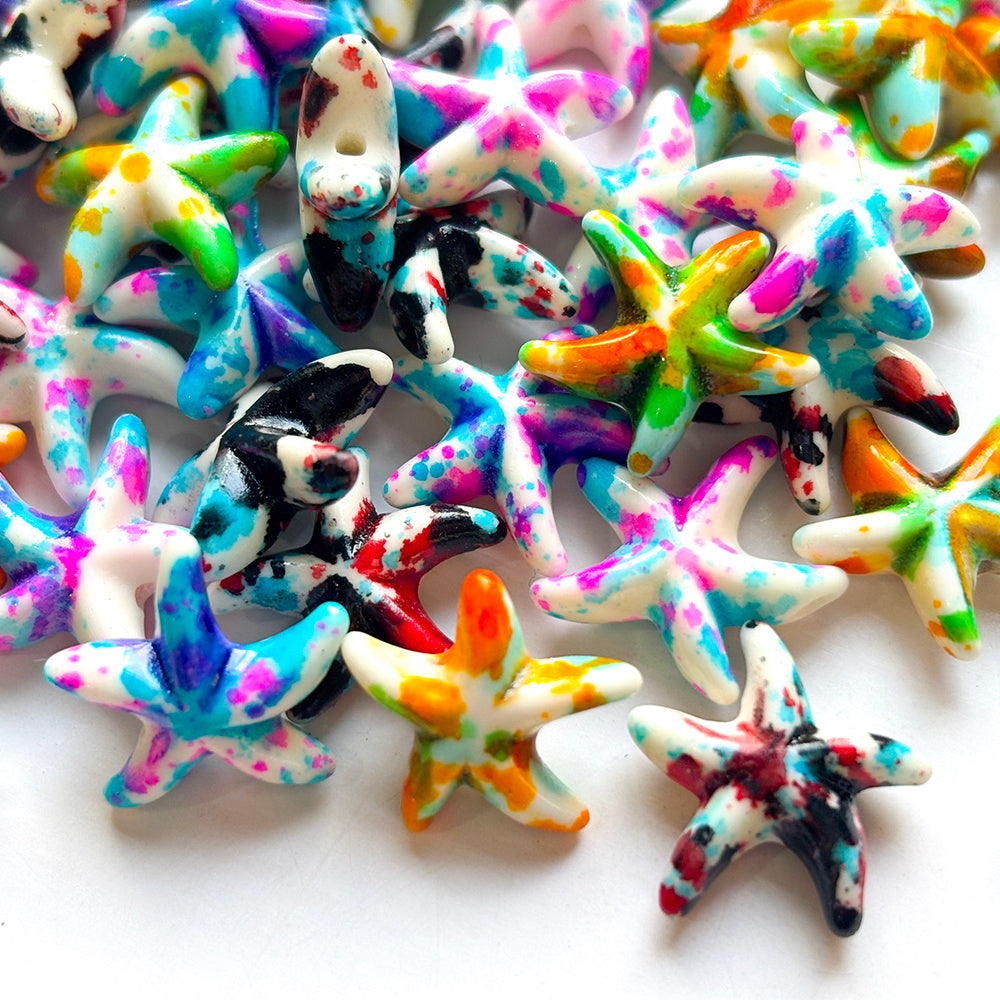 Starfish Spacer Beads