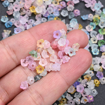 12mm Ivory White Heart Acrylic Beads