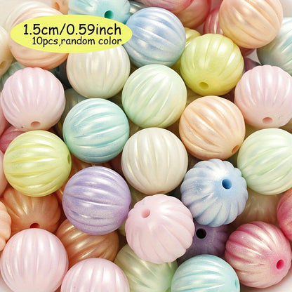 10/20/30/50/100/200pcs Macaron Color Acrylic Beads