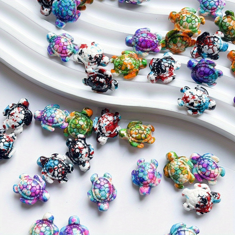 Sea Turtle Gradient Spacer Beads