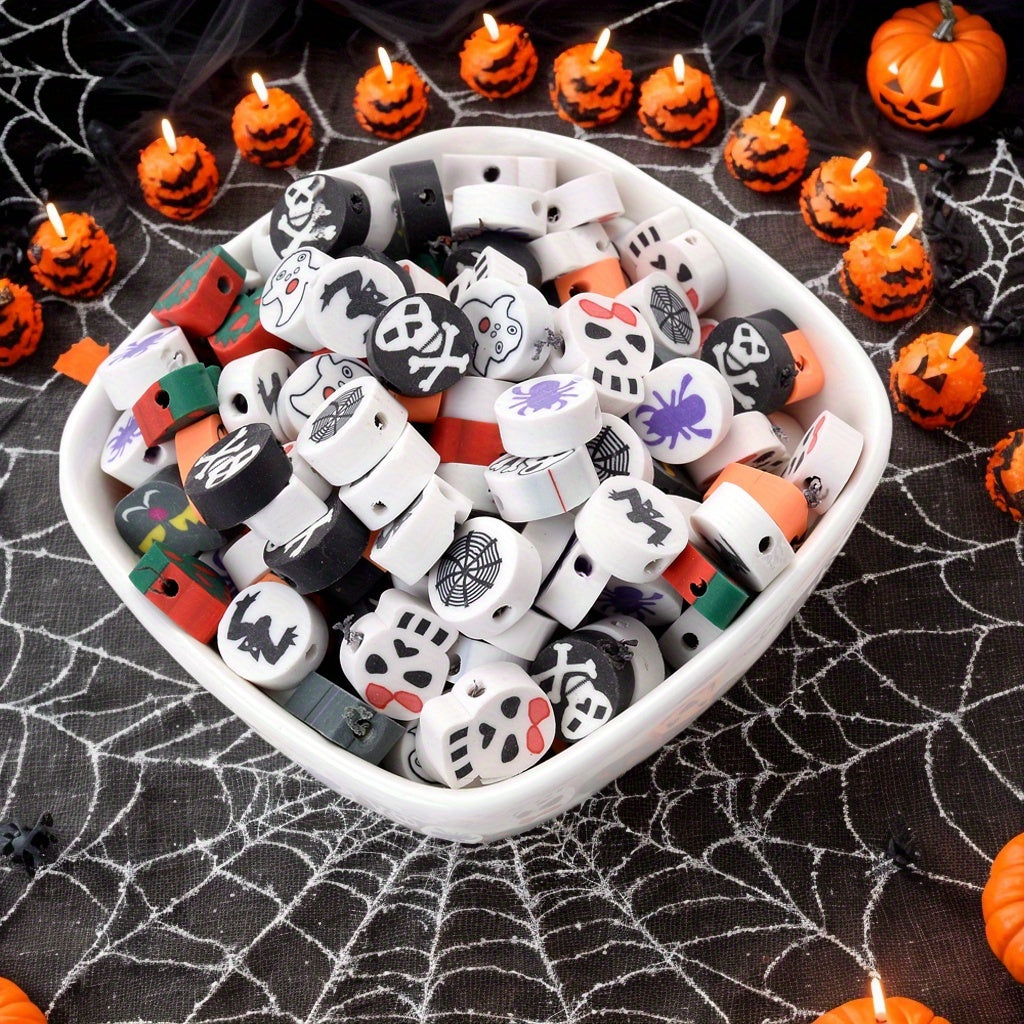 Halloween Clay Beads Set