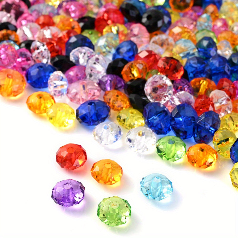 3x6mm Mini Clear Gradient Lily of the Valley Wind Chime Spacer Beads Assortment