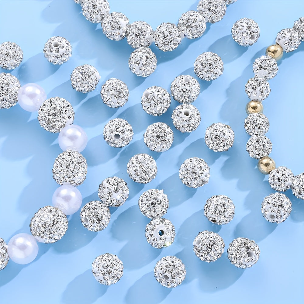 Two-Tone Acrylic Big Hole Spacer Beads