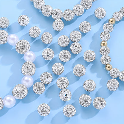 Two-Tone Acrylic Big Hole Spacer Beads
