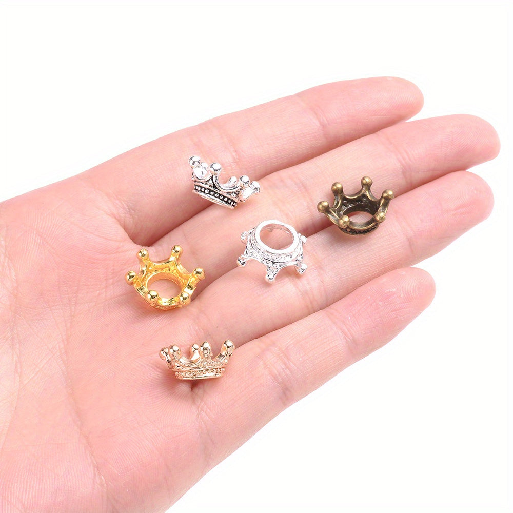 Mix Crown Alloy Beads