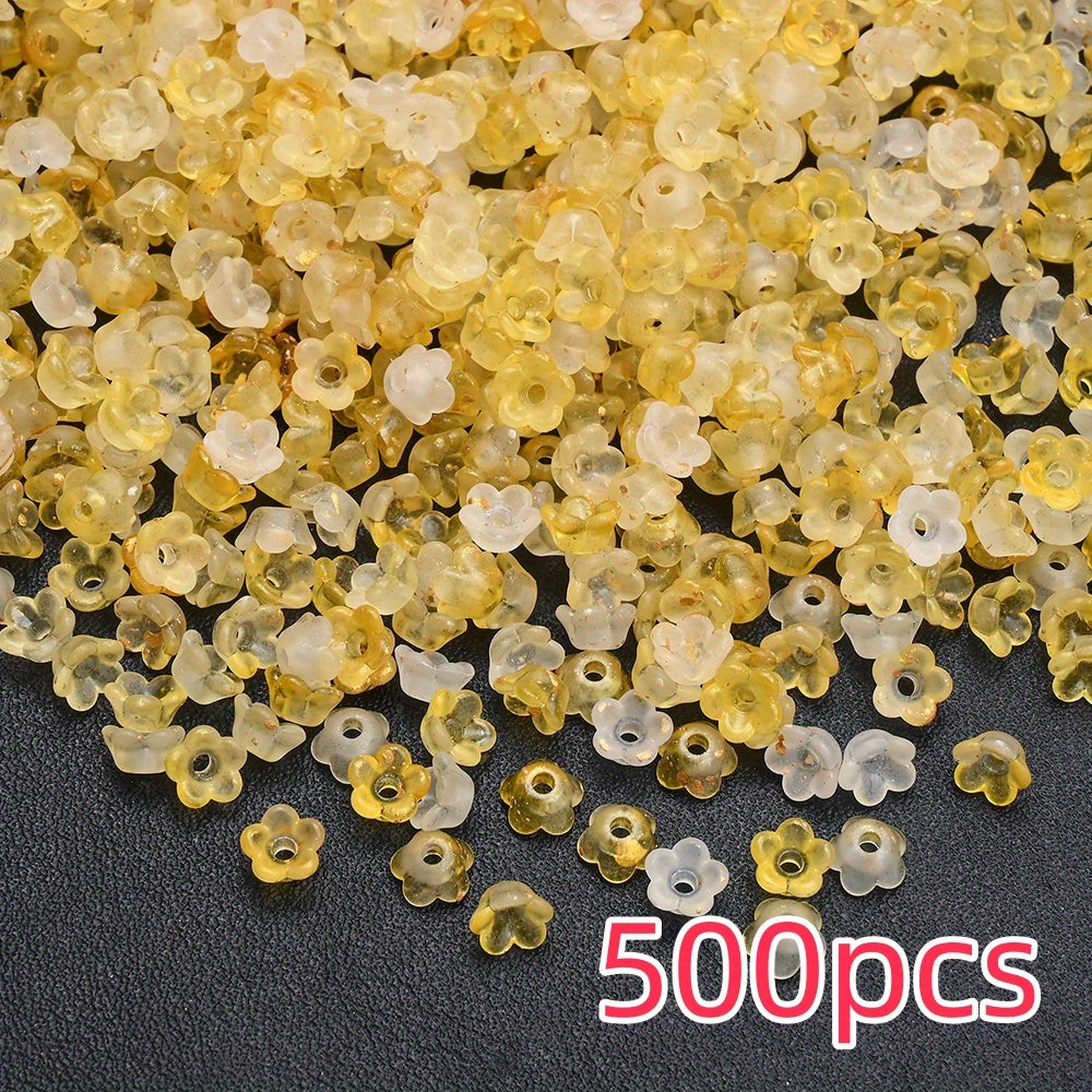 12mm Ivory White Heart Acrylic Beads