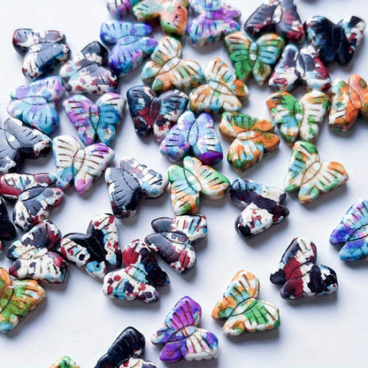Gradient Butterfly Spacer Beads