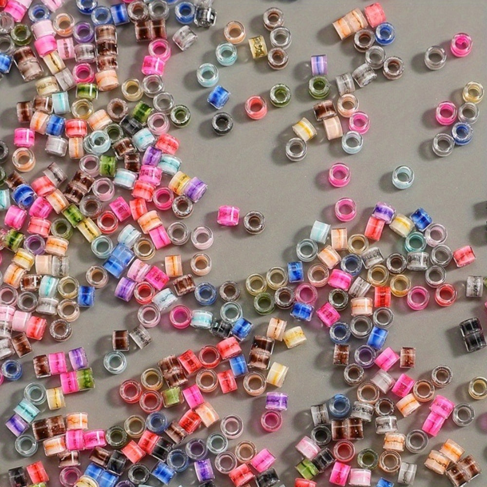 Christmas Mix Acrylic Spacer Beads