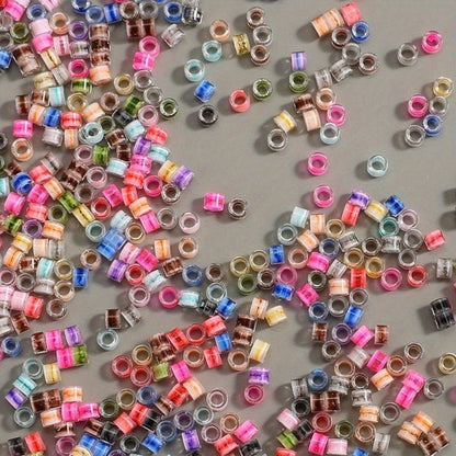 Christmas Mix Acrylic Spacer Beads