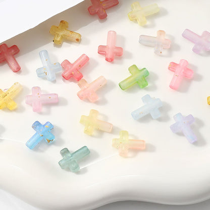 15g 2mm Summer Colorful Cylindrical Mini Glass Seed Beads