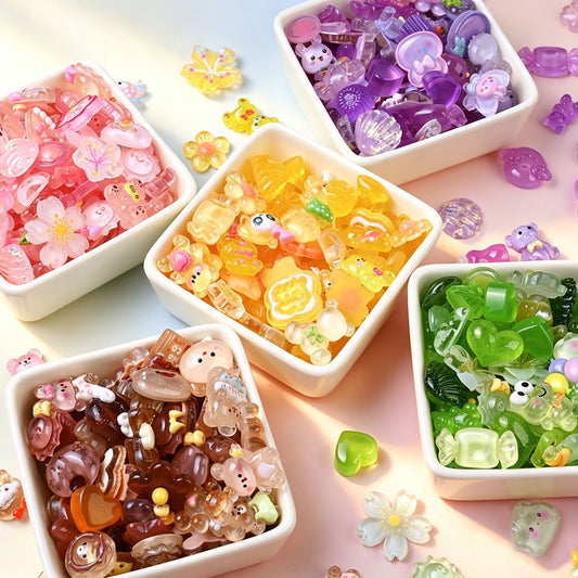 Resin Flatback Craft Beads