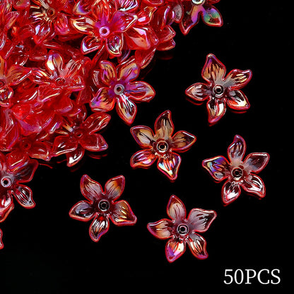 Hollow Love Heart Spacer Beads