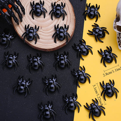 28×31mm Acrylic Spider Decorative Beads