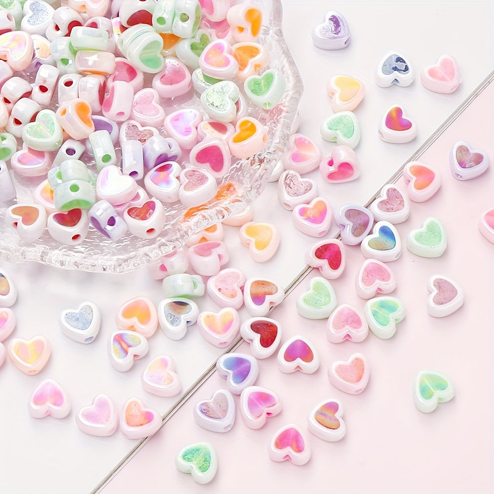 Acrylic Jelly Color Flower Shape Beads