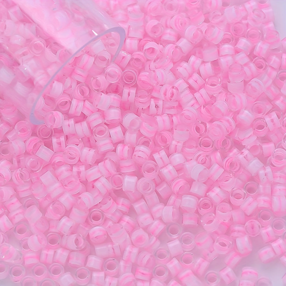 2.5mm Transparent Glass Rice Beads