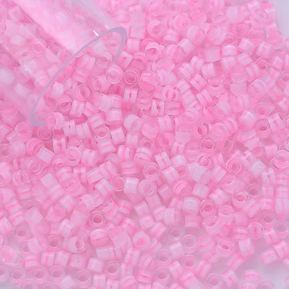 2.5mm Transparent Glass Rice Beads