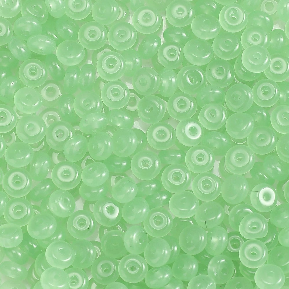 200pcs 3x6mm Colorful Glass Seed Abacus Beads