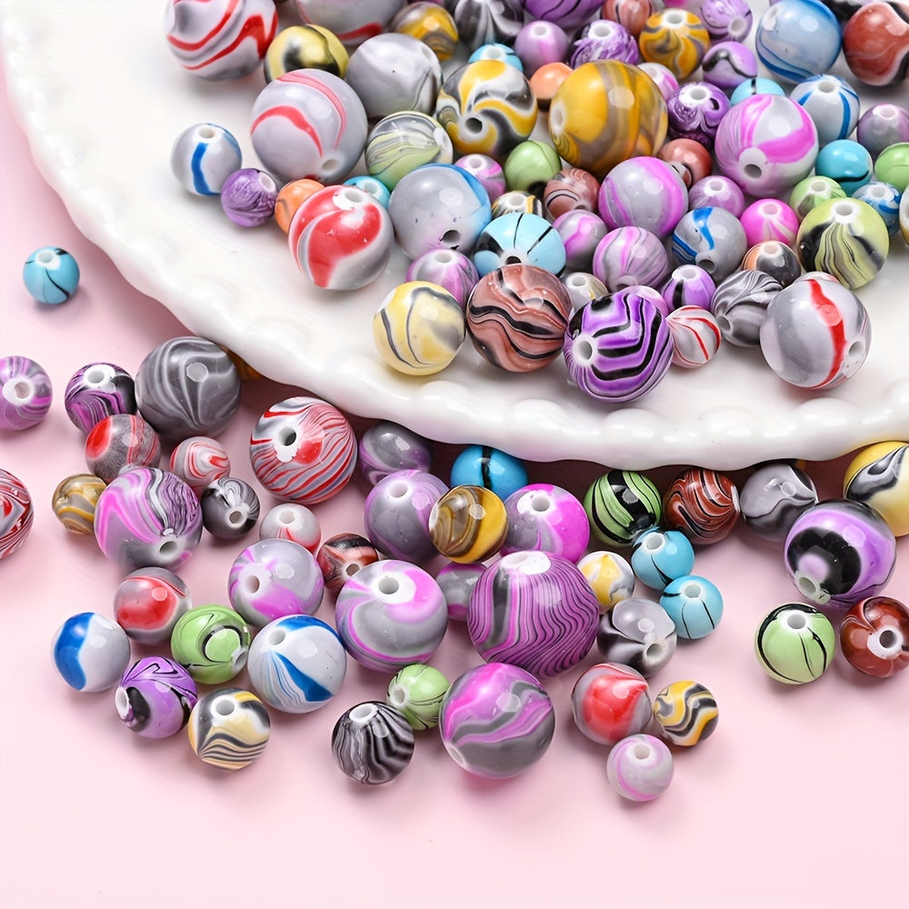9mm AB Color Transparent Heart Acrylic Spacer Beads