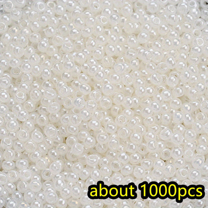 Bohemia Style Big Hole Acrylic Spacer Beads