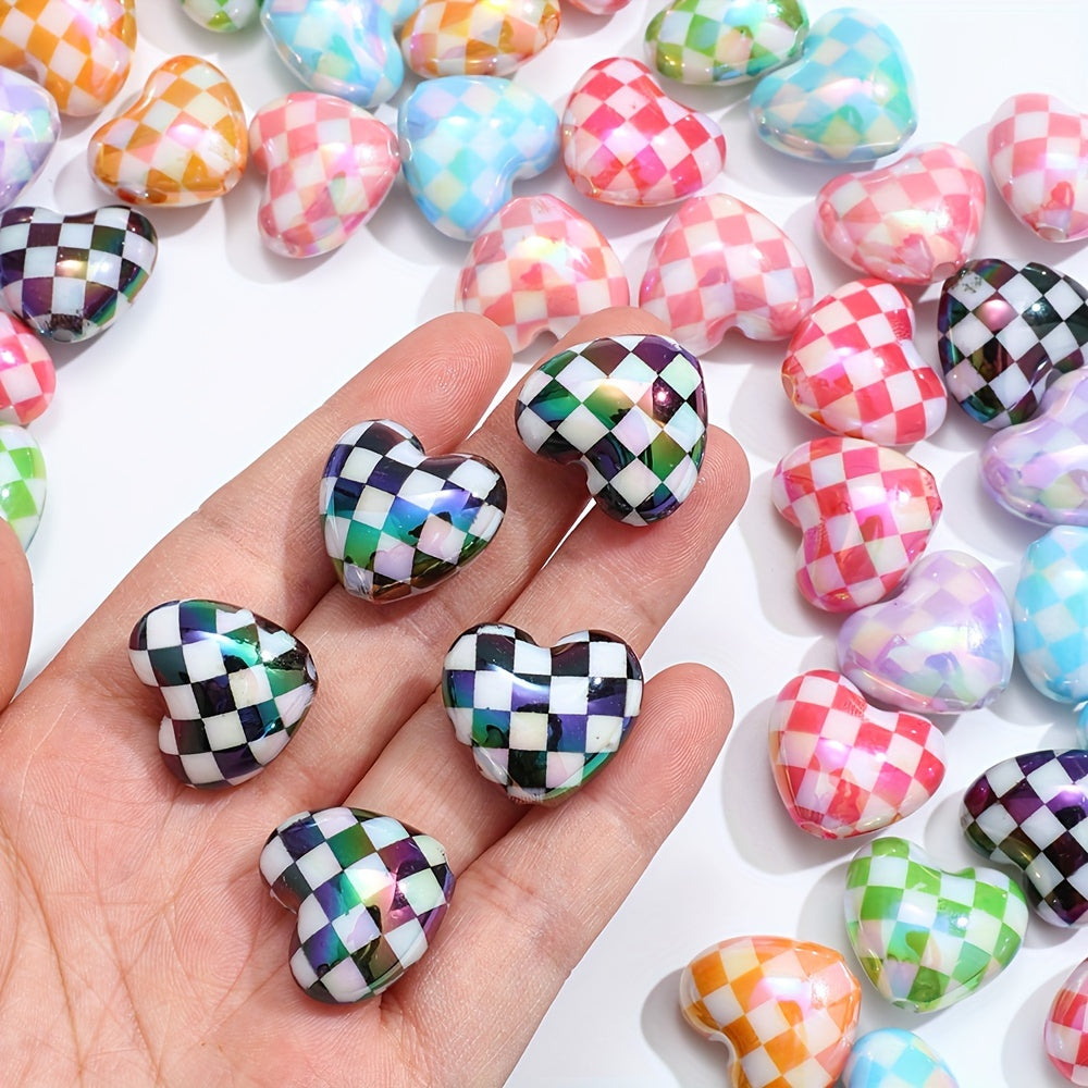 Shining Faceted Flat Wheel Acrylic Beads