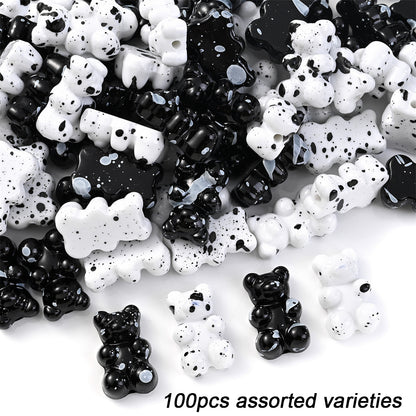 Multicolor Cylinder Tube CCB Spacer Beads