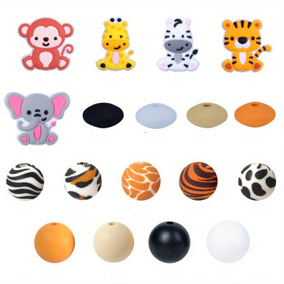 Natural Rose Tiger Eye Round Spacer Beads