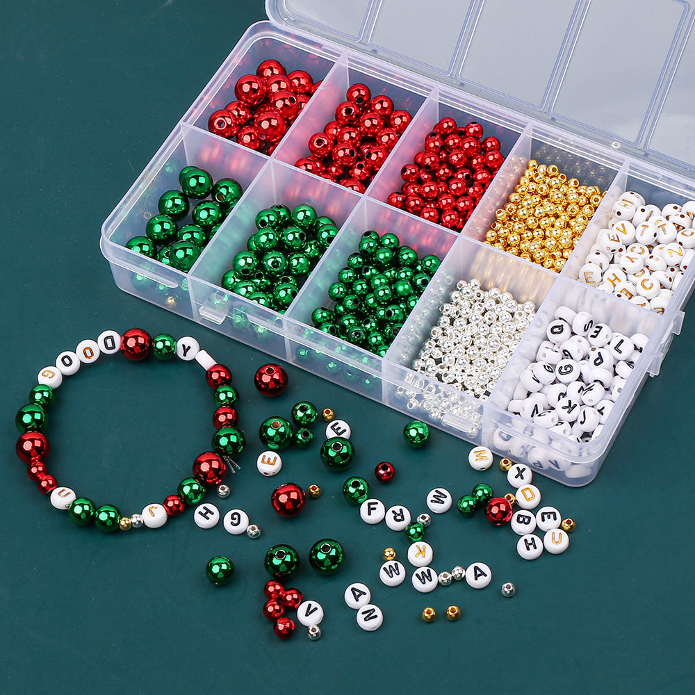 10-Grid Christmas DIY Beading Kit