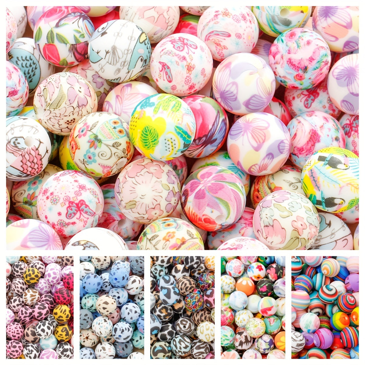 Round Flatback Beads Chain