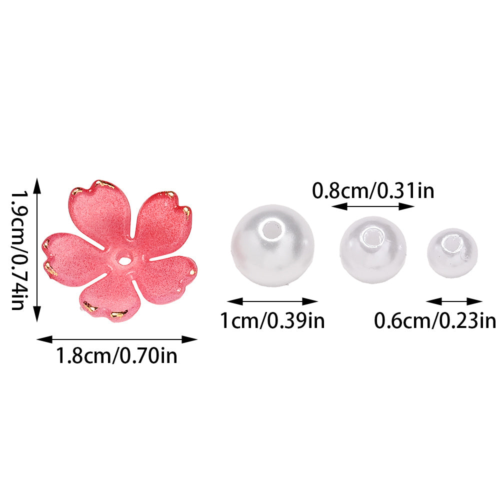Cherry Blossom Acrylic Bead Kit
