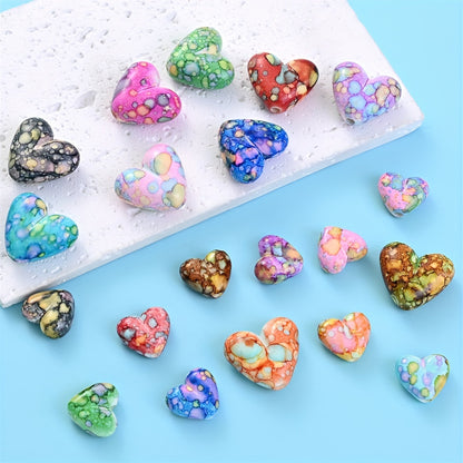 Shiny Transparent AB Colorful Butterfly Acrylic Spacer Beads