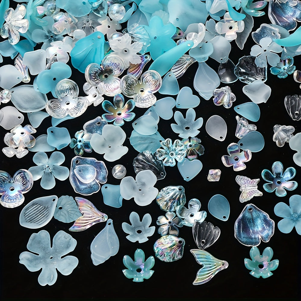 Multicolor Bowknot Resin Flatback Beads Box