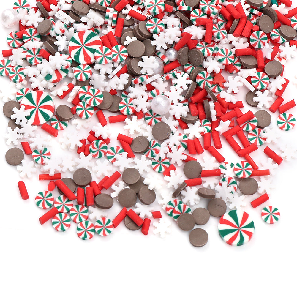 Christmas Soft Clay Beads