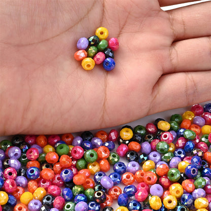 Gradient Shiny Mushroom Flatback Beads