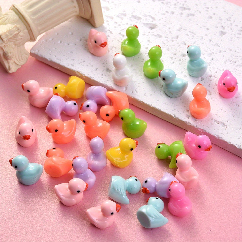 Flat Bottom Duck Decorative Beads
