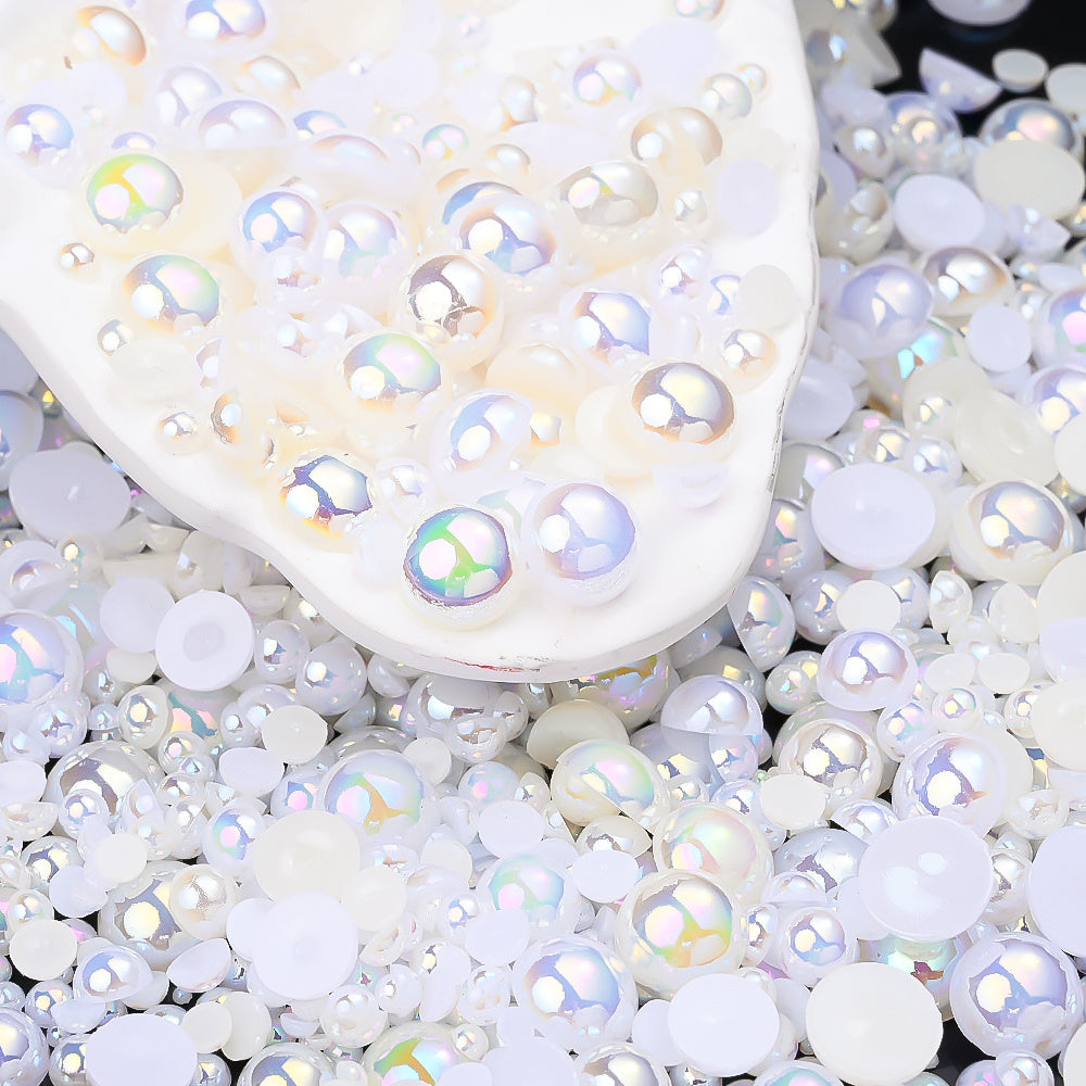 Classic Rhinestone & Pearl Bead Mix