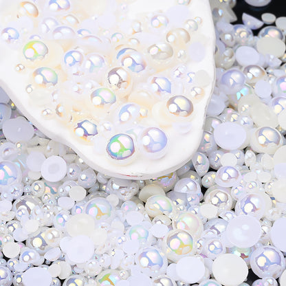 Classic Rhinestone & Pearl Bead Mix
