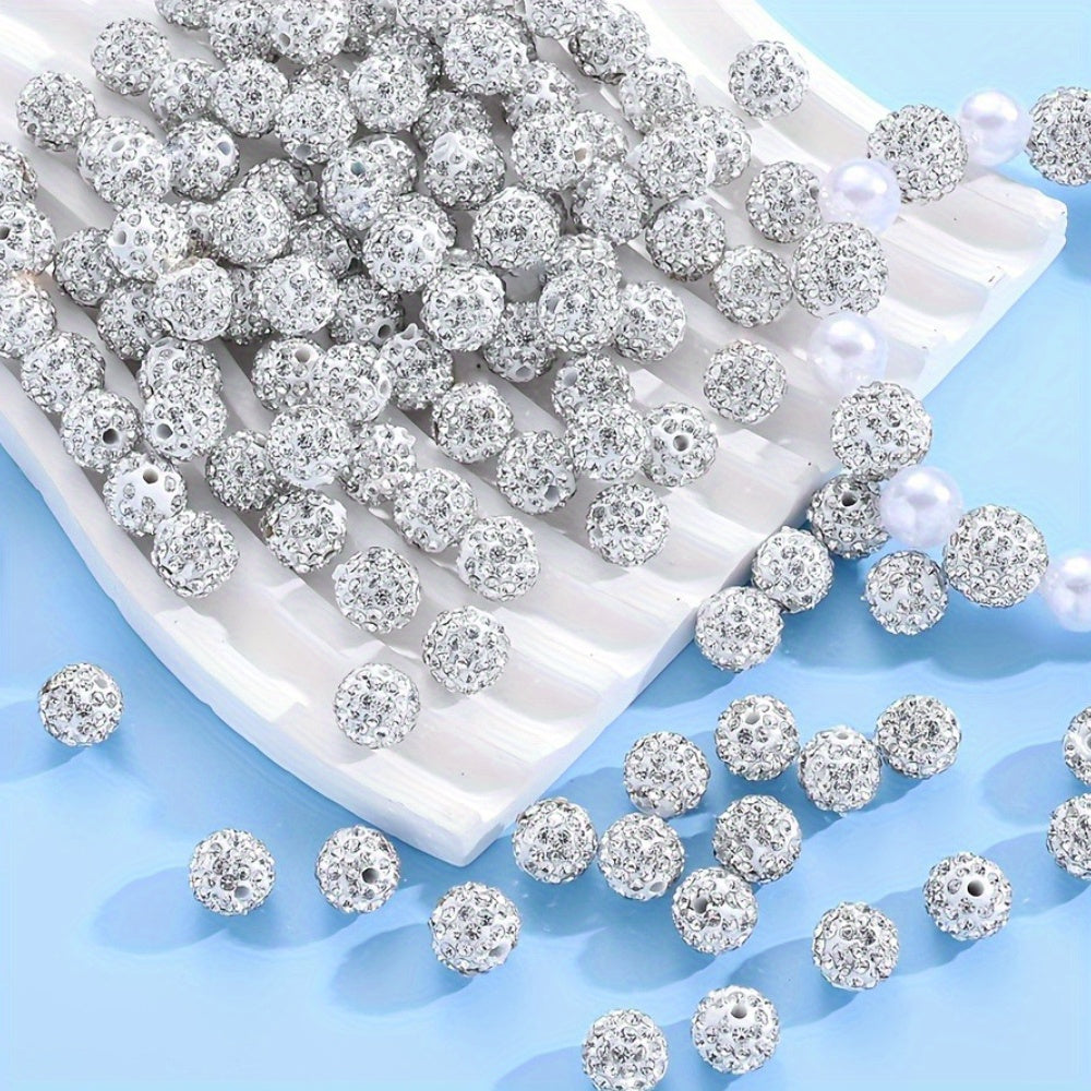 Two-Tone Acrylic Big Hole Spacer Beads