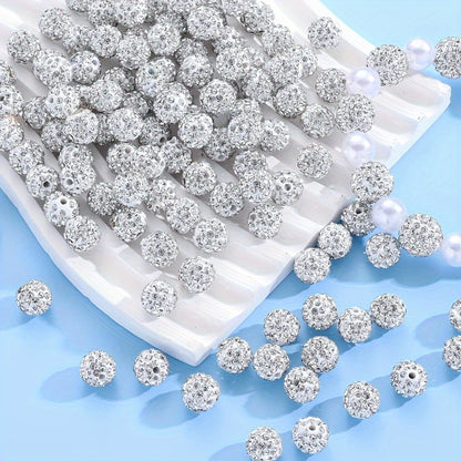 Two-Tone Acrylic Big Hole Spacer Beads