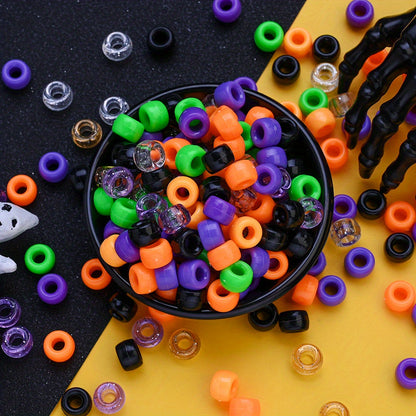 6x9mm Halloween Acrylic Big Hole Beads