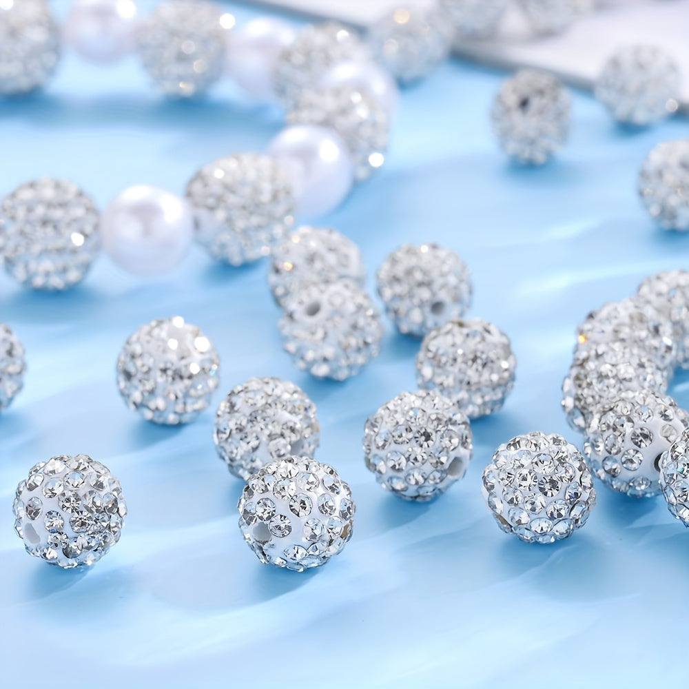 Two-Tone Acrylic Big Hole Spacer Beads