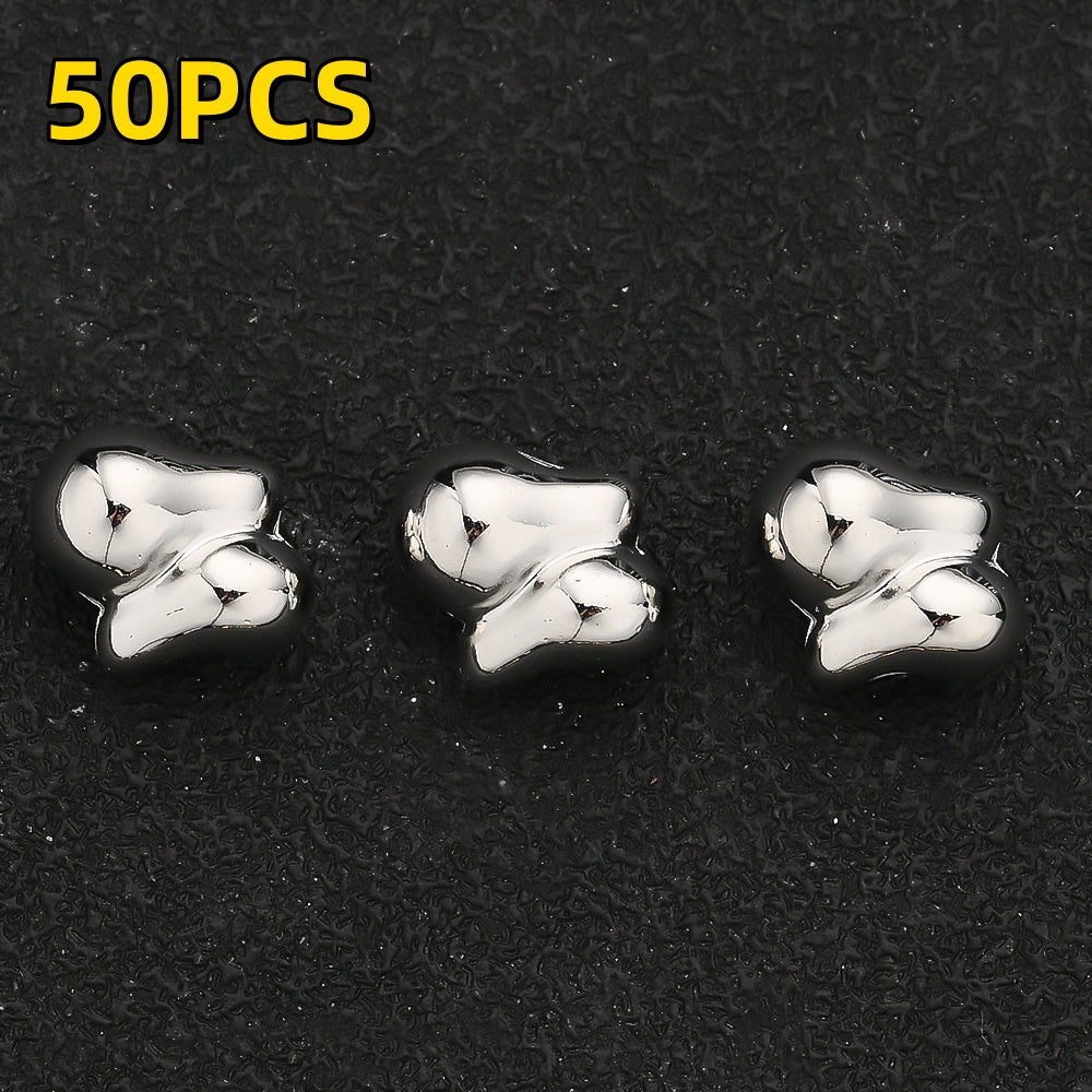 Irregular CCB Spacer Beads