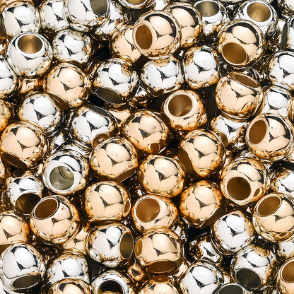 Large Hole CCB Spacer Beads