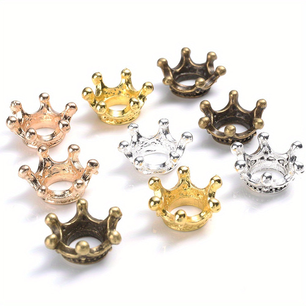 Mix Crown Alloy Beads