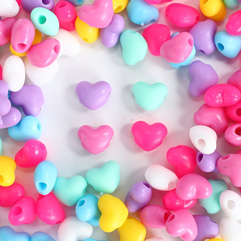 4 Colors Mix Flat Round Silicone Spacer Beads