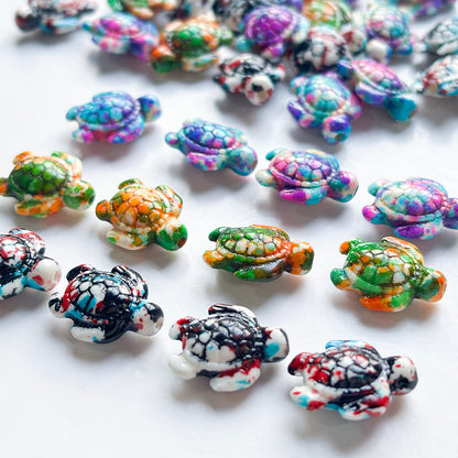 Sea Turtle Stone Spacer Beads