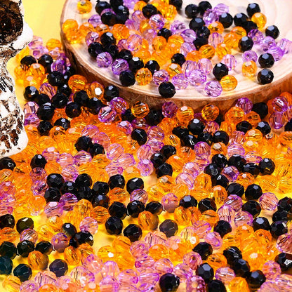 Halloween Multifaceted Acrylic Beads